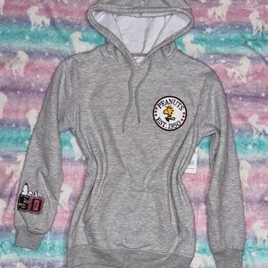 Peanuts Gray Women's Pullover Hoodie